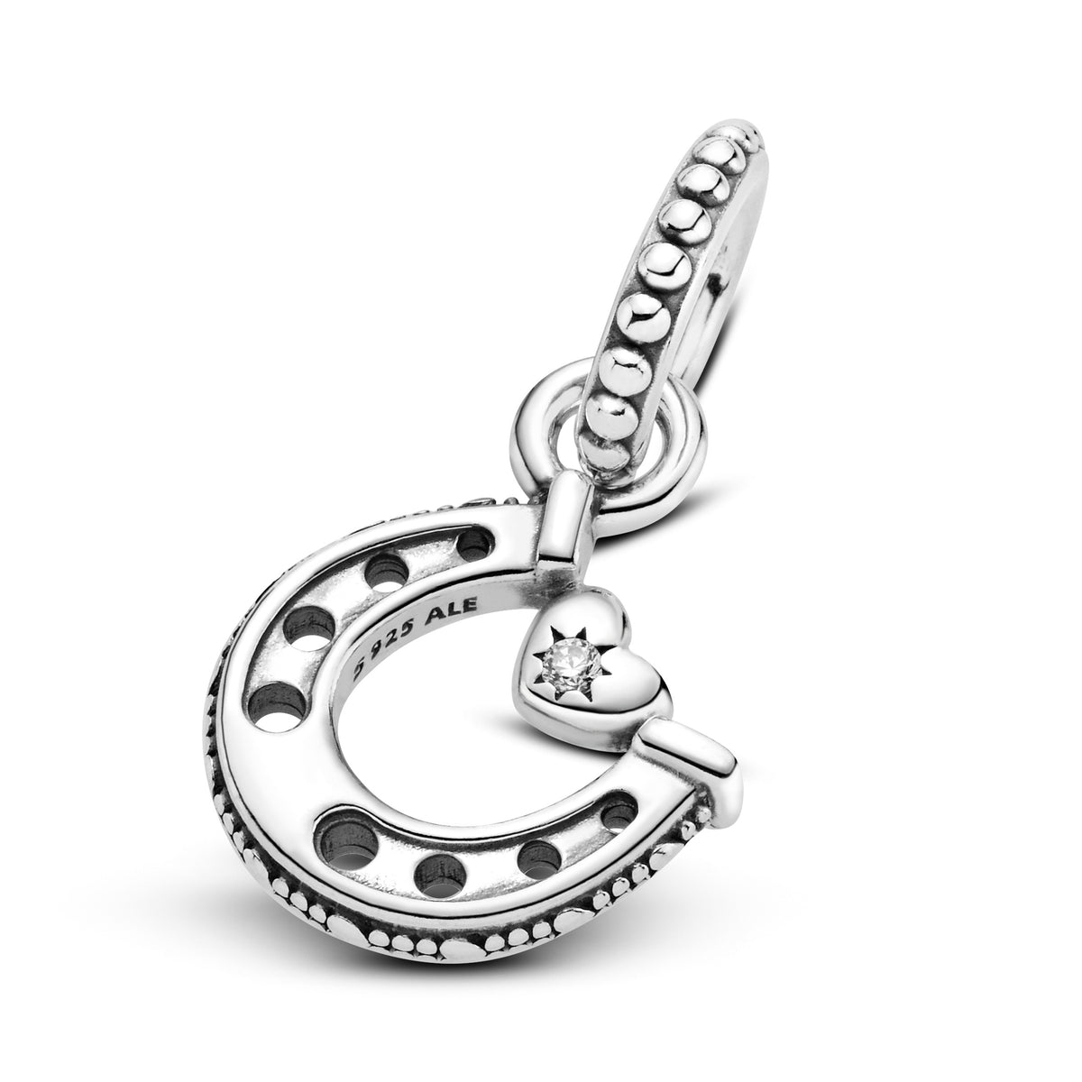 Pandora Hangende Bedel Gelukshoefijzer zilver 799157C01