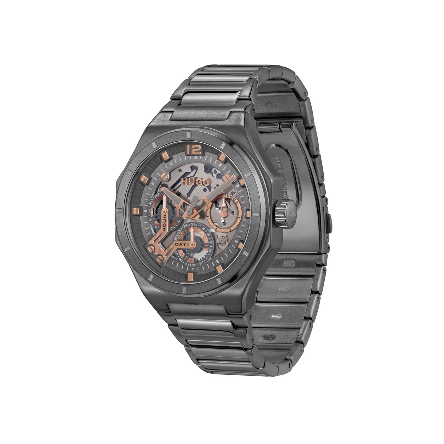 Hugo Boss Heren Horloge HU1530378 44 mm Grijs
