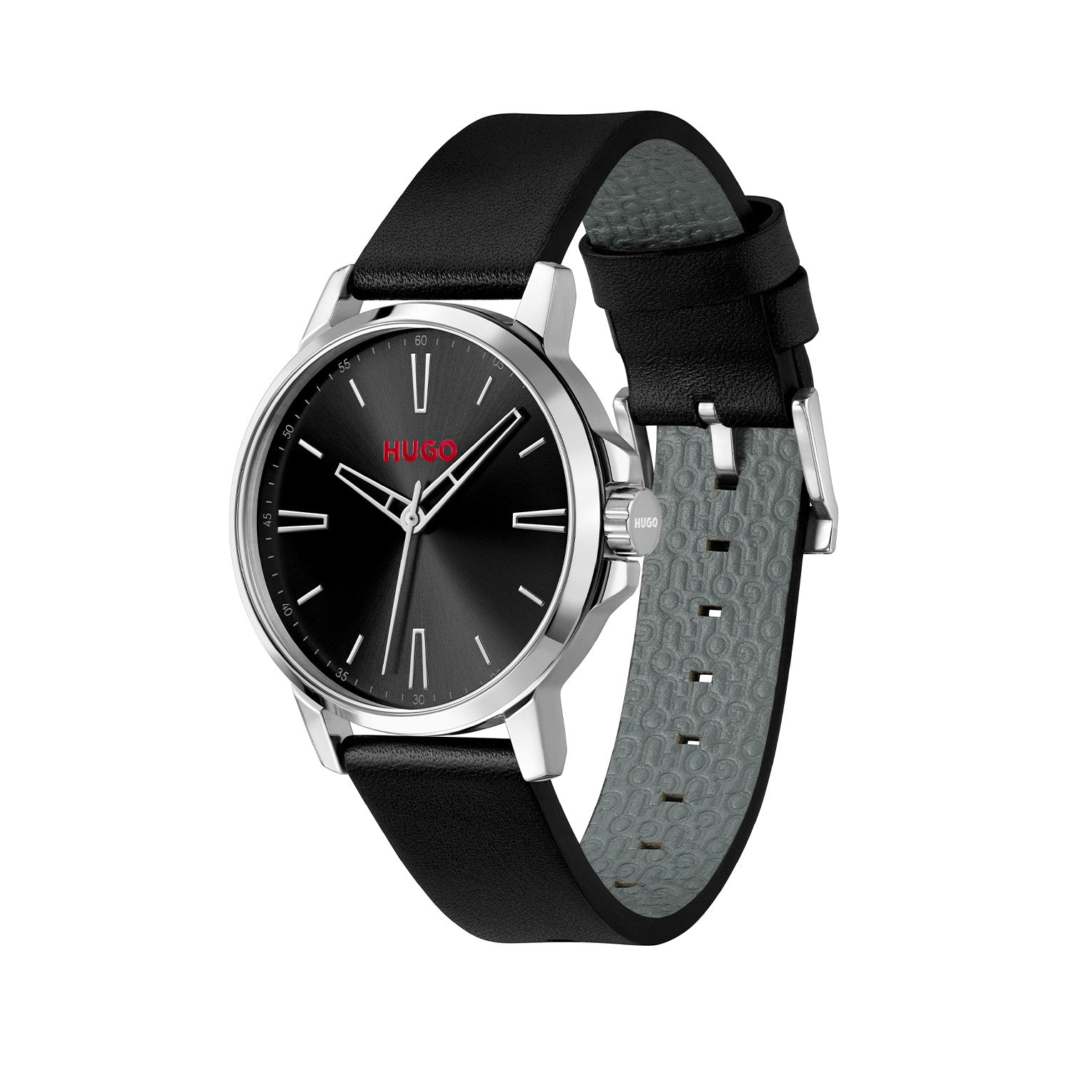 Hugo Boss Heren Horloge HU1530417 41 mm Zilverkleurig