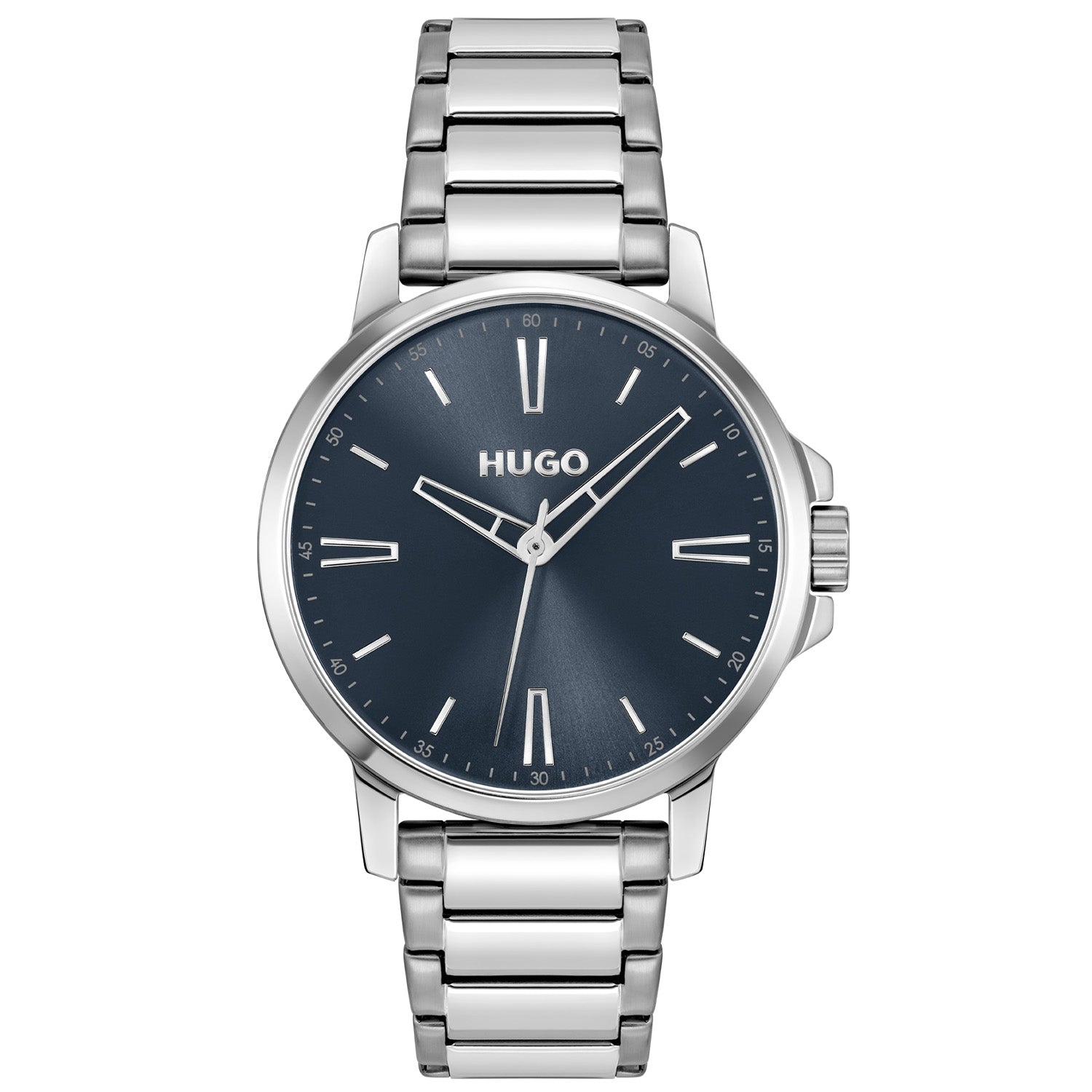 Hugo Boss Heren Horloge HU1530419 41 mm Zilverkleurig