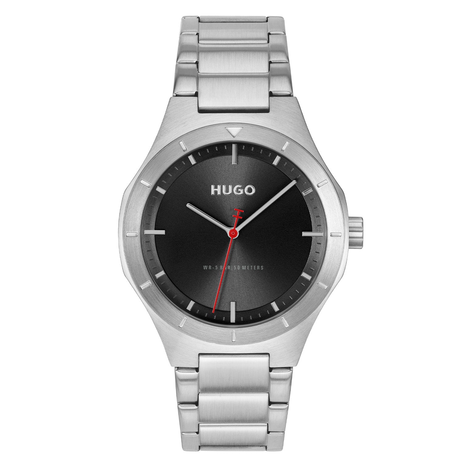 Hugo Boss Heren Horloge HU1530447 42 mm Zilverkleurig
