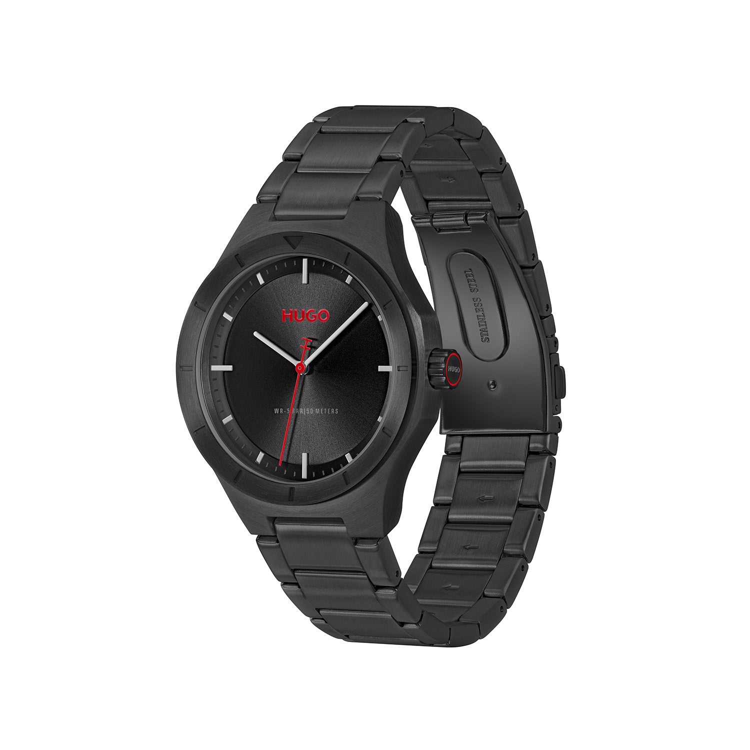 Hugo Boss Heren Horloge HU1530450 42 mm Zwart