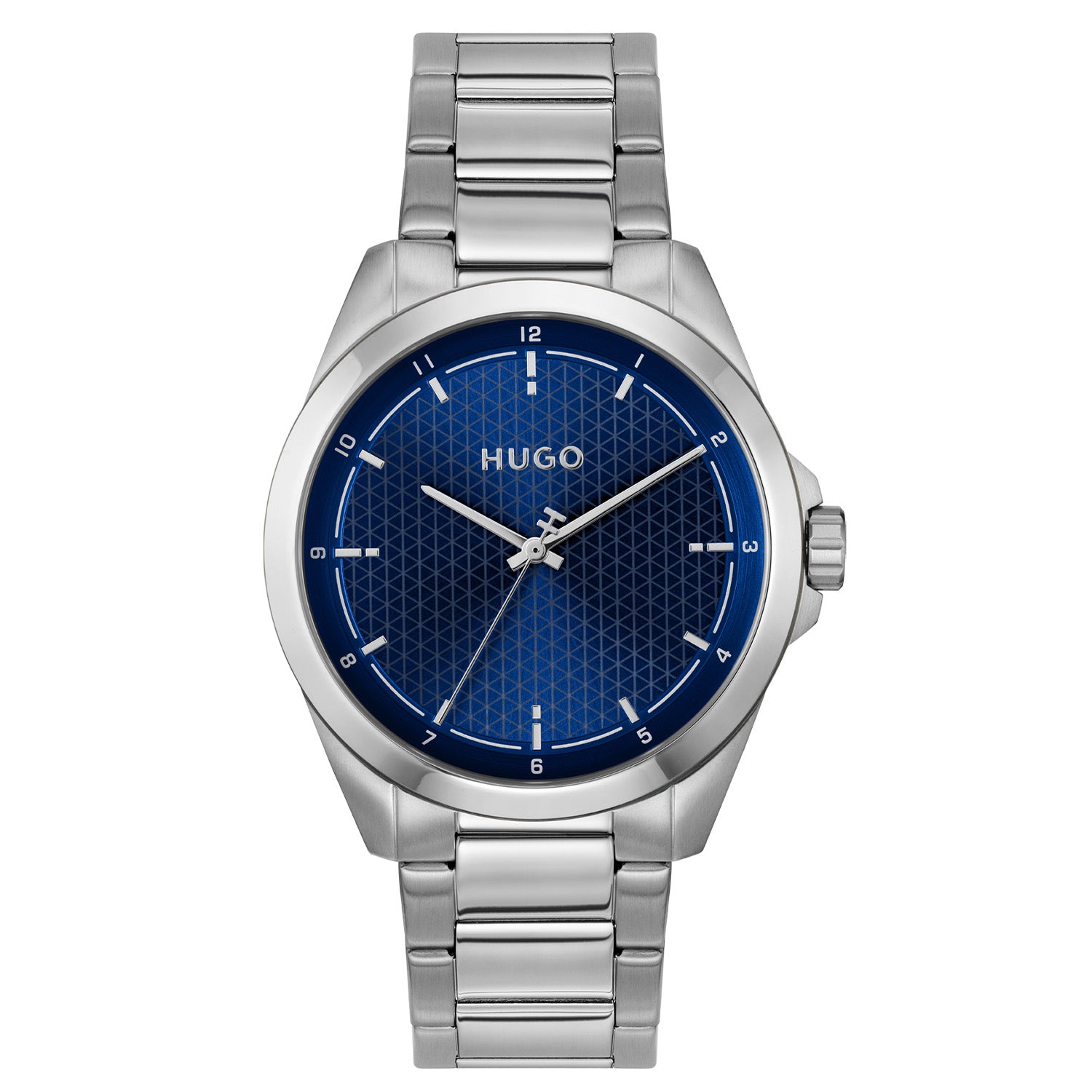 Hugo Boss Heren Horloge HU1530451 41 mm Zilverkleurig