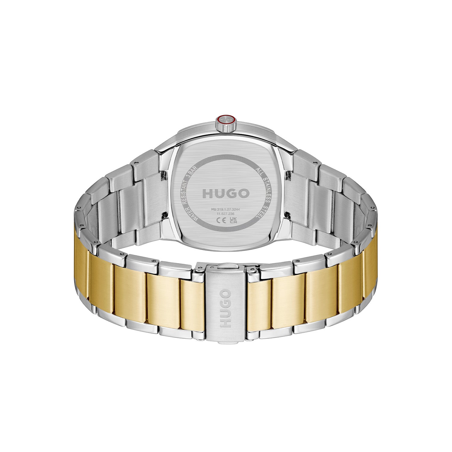Hugo Boss Heren Horloge HU1530461 40 mm Zilverkleurig