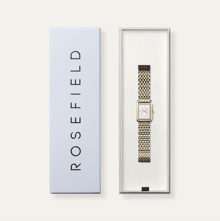 Rosefield Dameshorloge HWDSG-H03 Goudkleurig 23.5x30.6mm