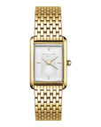 Rosefield horloge HWGSG-H01 Heirloom White Dial Steel Gold - PansiteNederland.nl