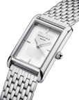 Rosefield horloge HWSSS-H02 Heirloom White Dial Steel Silver - PansiteNederland.nl