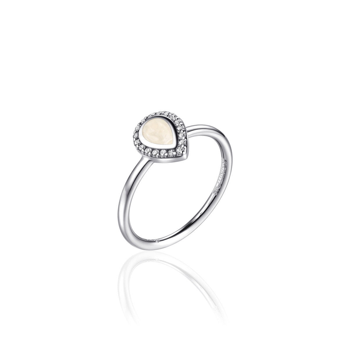 Gisser Ring Zilver Gerhodineerd – I05R008