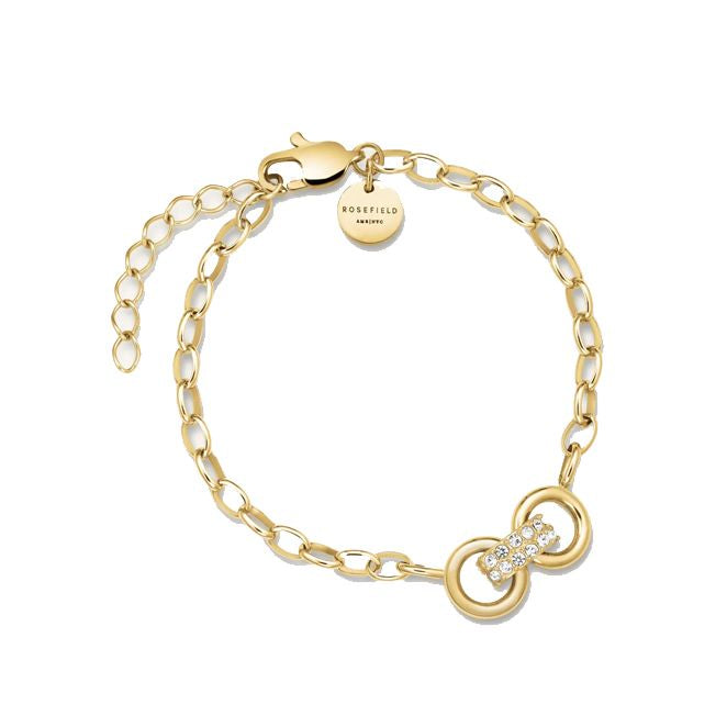 Rosefield Armband Bow Link JBBSG-J899 Goudkleurig