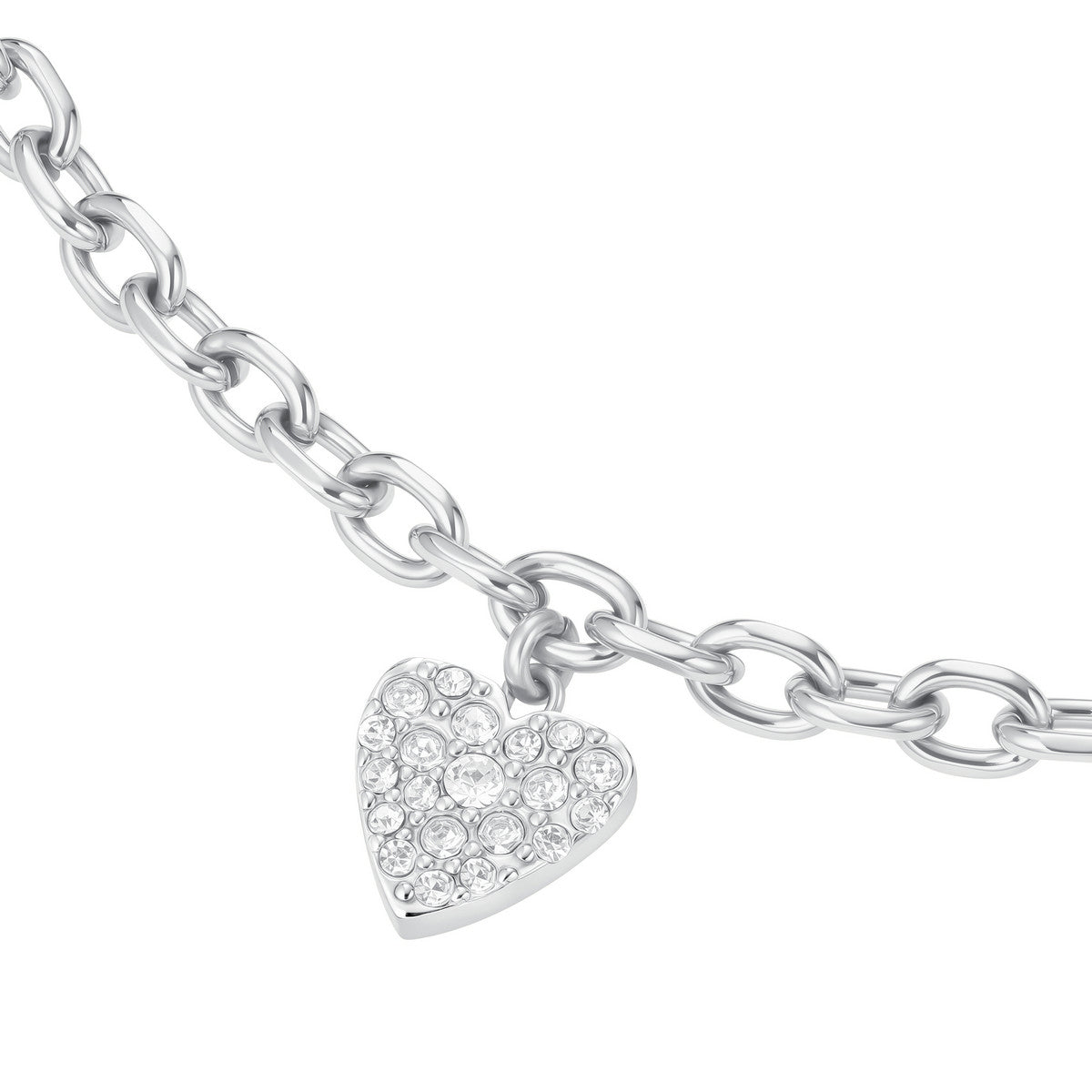 Rosefield Armband Chunky Heart JBCHS-J1322 Zilverkleurig
