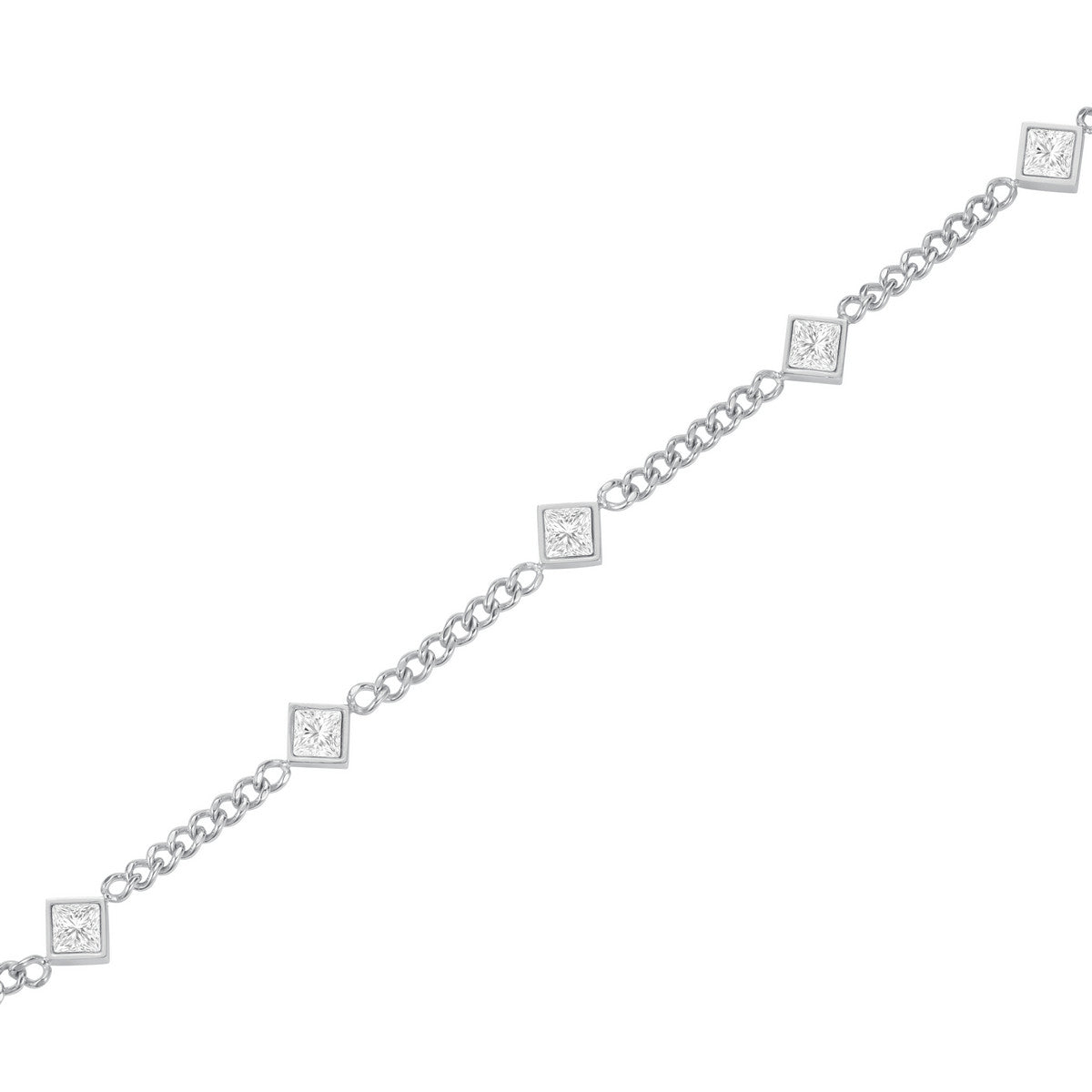 Rosefield Armband Playful Crystals Princess JBCPS-J1173 Goudkleurig