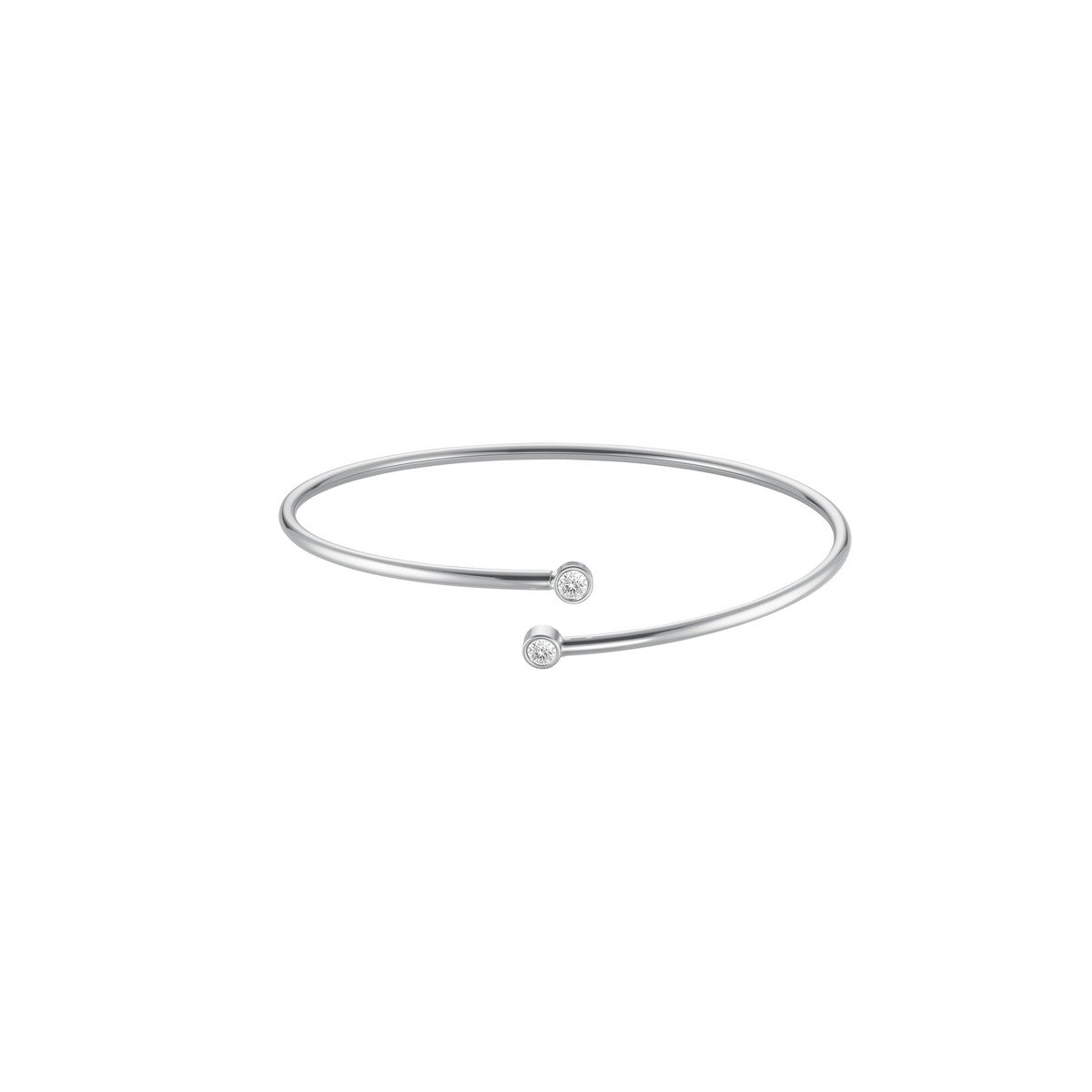 Rosefield Armband Double Crystal JBDCS-J1214 Zilverkleurig