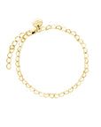 Rosefield Armband Heart Chain Goudkleurig Verguld 14K Goud Stainless Steel Dames - JBHCG-J682