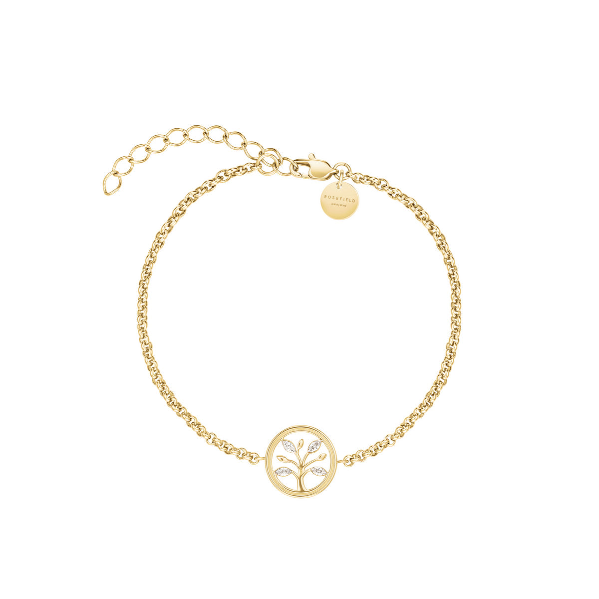 Rosefield Armband Tree of Life JBTLG-J1318 Goudkleurig