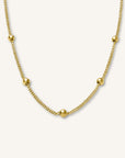 Rosefield Ketting Dotted Goudkleurig Verguld 14K Goud Stainless Steel Dames - JDCHG-J057