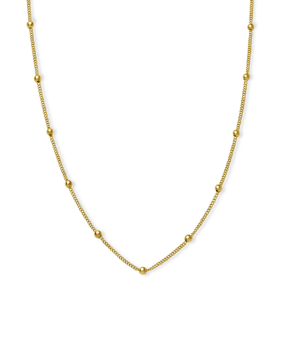 Rosefield Ketting Dotted JDCHG-J057 Goudkleurig