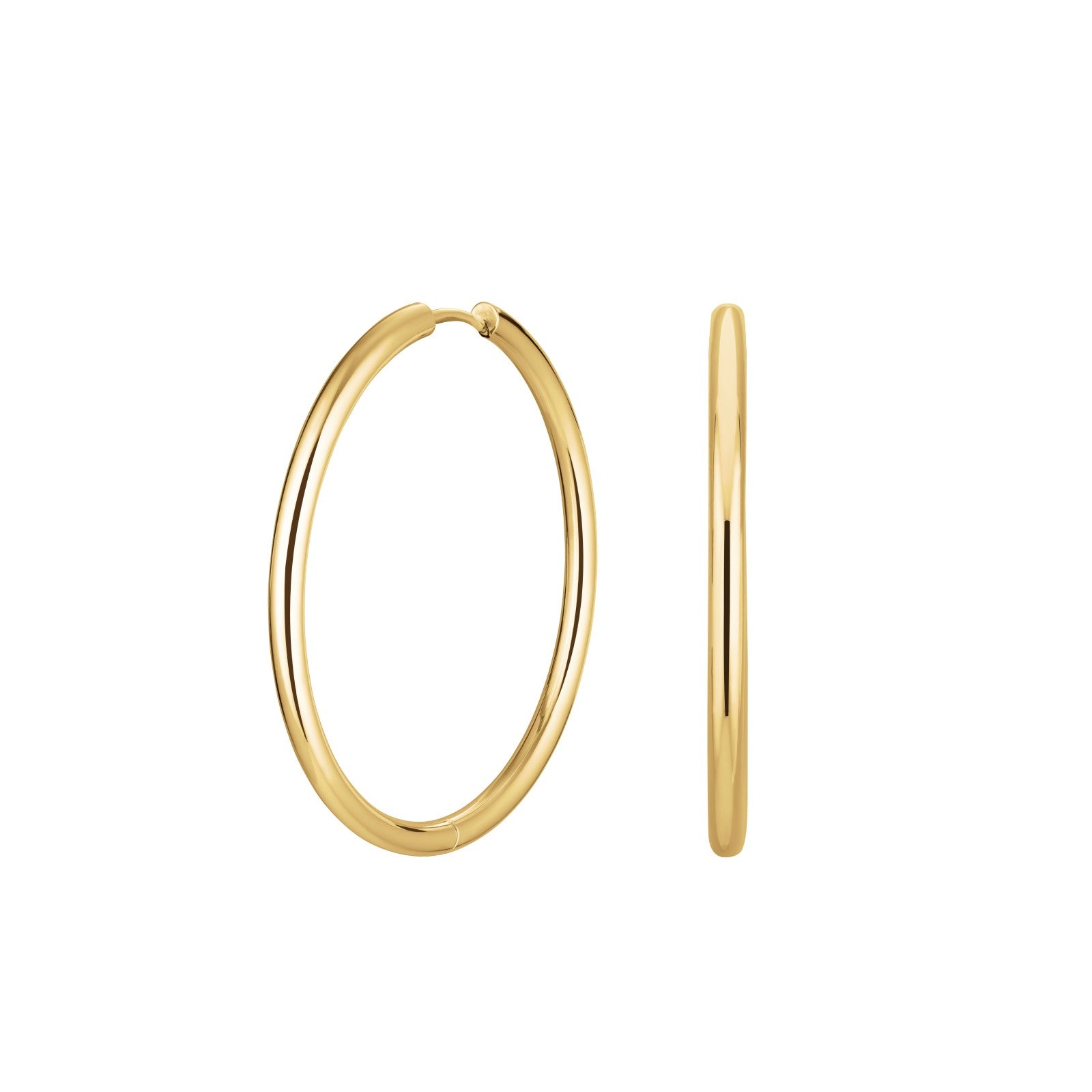 Rosefield Oorbellen Fine Big Hoops JEFBG-J977 Goudkleurig
