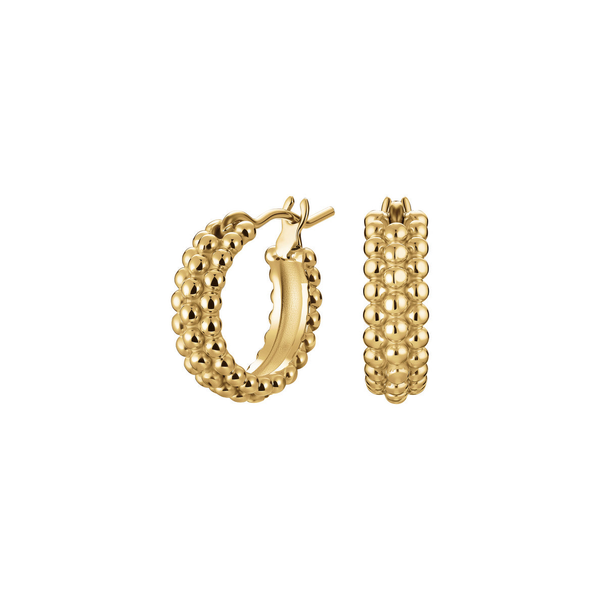 Rosefield Oorbellen Mini Bubble Hoops JEMBG-J969 Goudkleurig