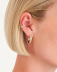 Rosefield Oorbellen Studs Earcuff Goudkleurig Verguld 14K Goud Stainless Steel Dames - JESEG-J901
