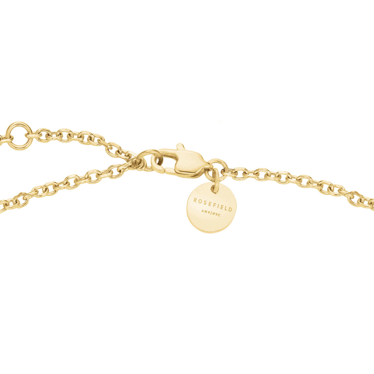 Rosefield Ketting Bold Solitary Charms JNBCG-J1209 Goudkleurig