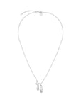Rosefield Ketting Bold Solitary Charms Zilverkleurig Rhodium Plated Stainless Steel Dames - JNBCS-J1210