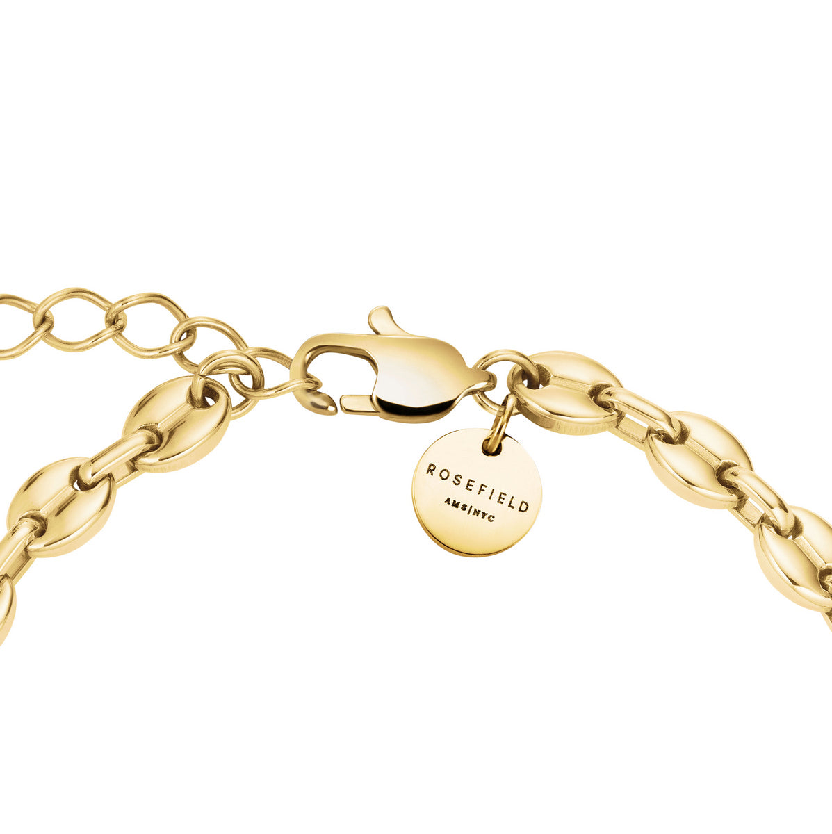 Rosefield Ketting Coffee Bean Small Chain JNCSG-J1051 Goudkleurig