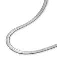 Rosefield Ketting Snake Zilverkleurig Rhodium Plated Stainless Steel Dames - JNFSS-J528