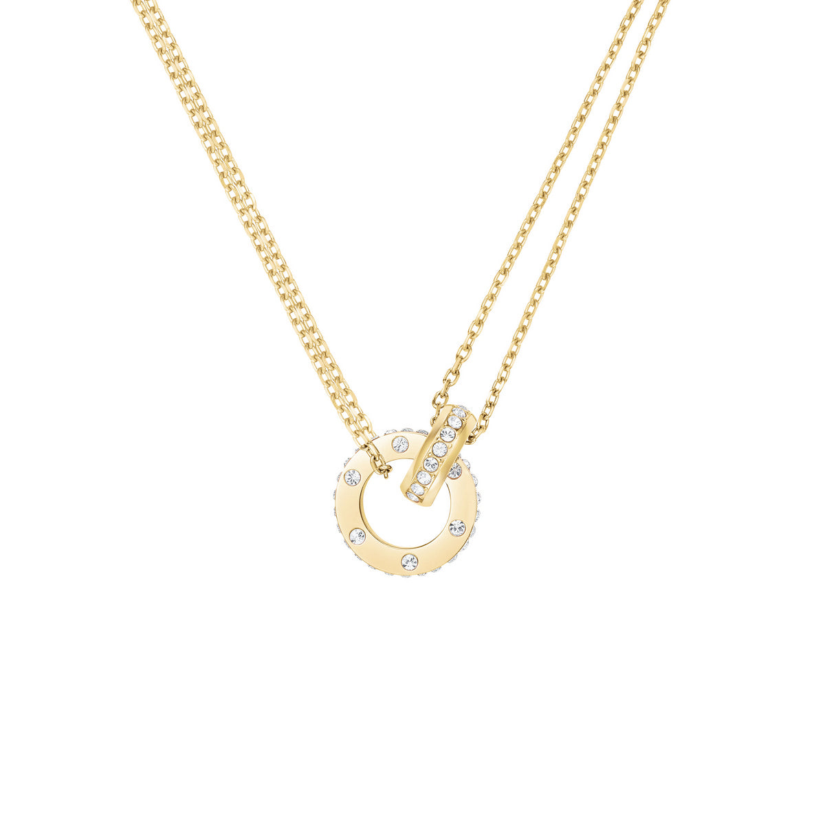Rosefield Ketting Love Connection JNLCG-J1315 Goudkleurig