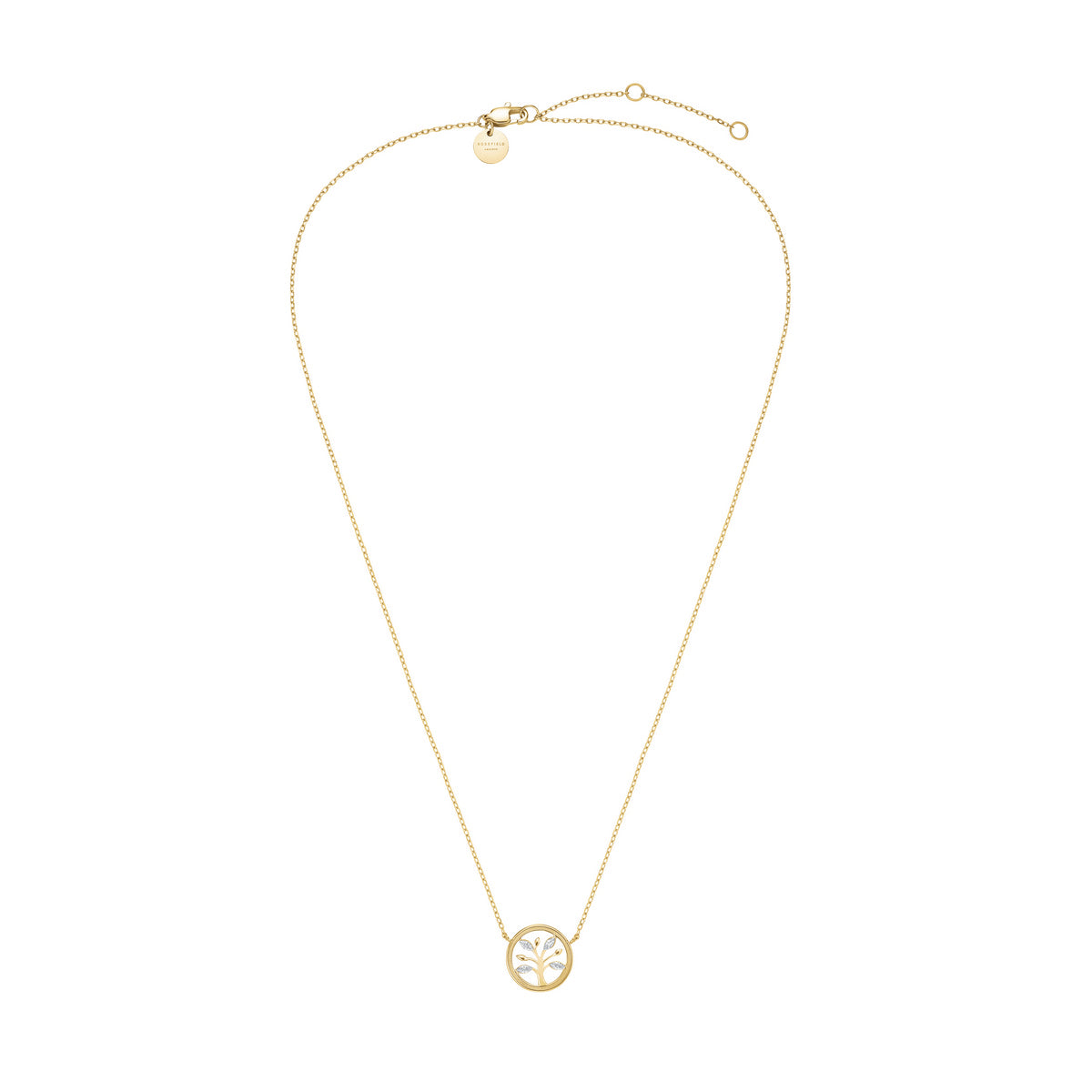 Rosefield Ketting Tree of Life JNLNG-J1319 Goudkleurig