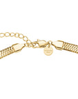 Rosefield Ketting Large Snake Goudkleurig Verguld 14K Goud Stainless Steel Dames - JNLSG-J1185
