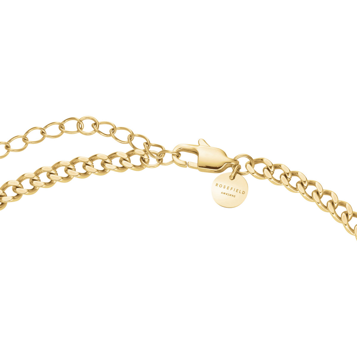 Rosefield Ketting Playful Crystals Multi Stones JNMCG-J1178 Goudkleurig