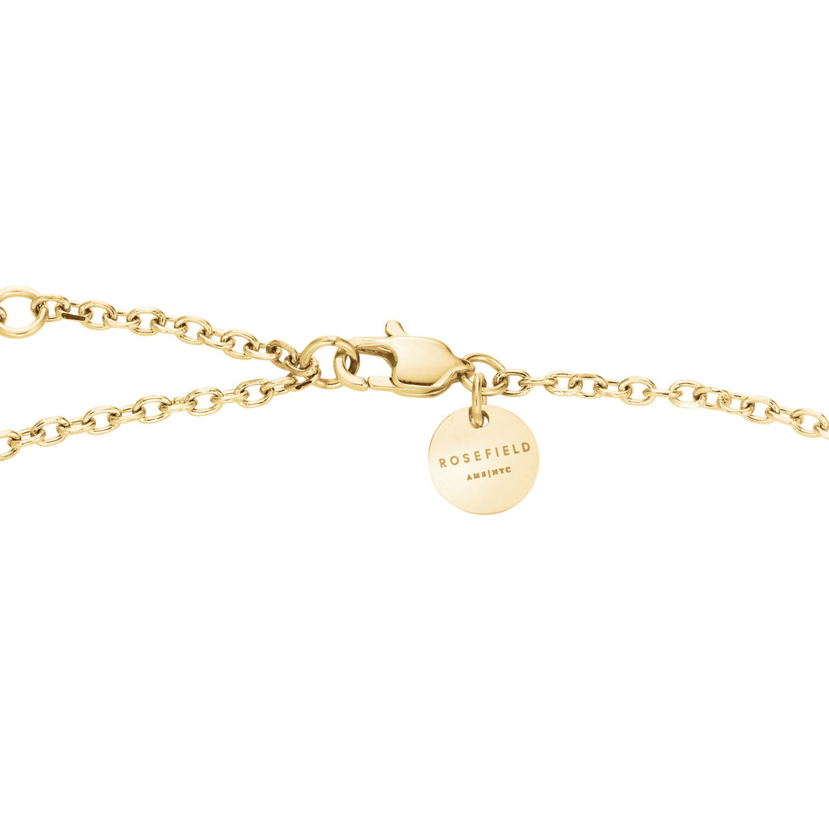 Rosefield Ketting Fine Octagon Crystal JNOCG-J1183 Zilverkleurig