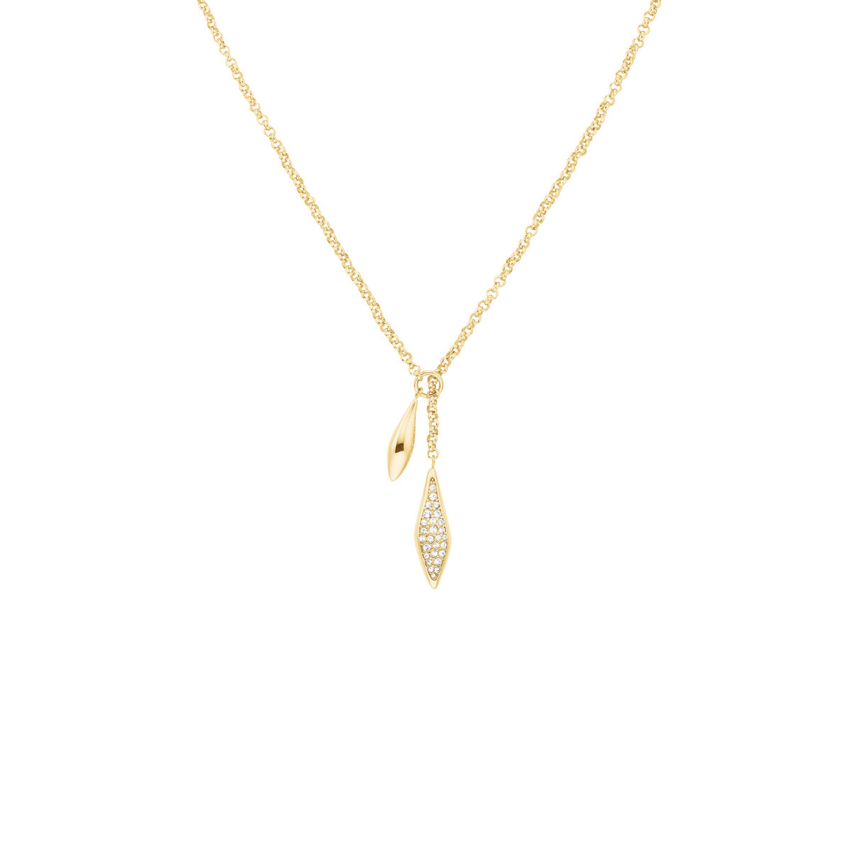 Rosefield Ketting Pave Lariat JNPLG-J1233 Goudkleurig