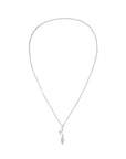 Rosefield Ketting Pave Lariat Zilverkleurig Rhodium Plated Stainless Steel Dames - JNPLS-J1234