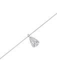 Rosefield Ketting Pave Striped Zilverkleurig Rhodium Plated Stainless Steel Dames - JNPSS-J1232