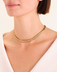 Rosefield Ketting San Marco Goudkleurig Verguld 14K Goud Stainless Steel Dames - JNSMG-J1193