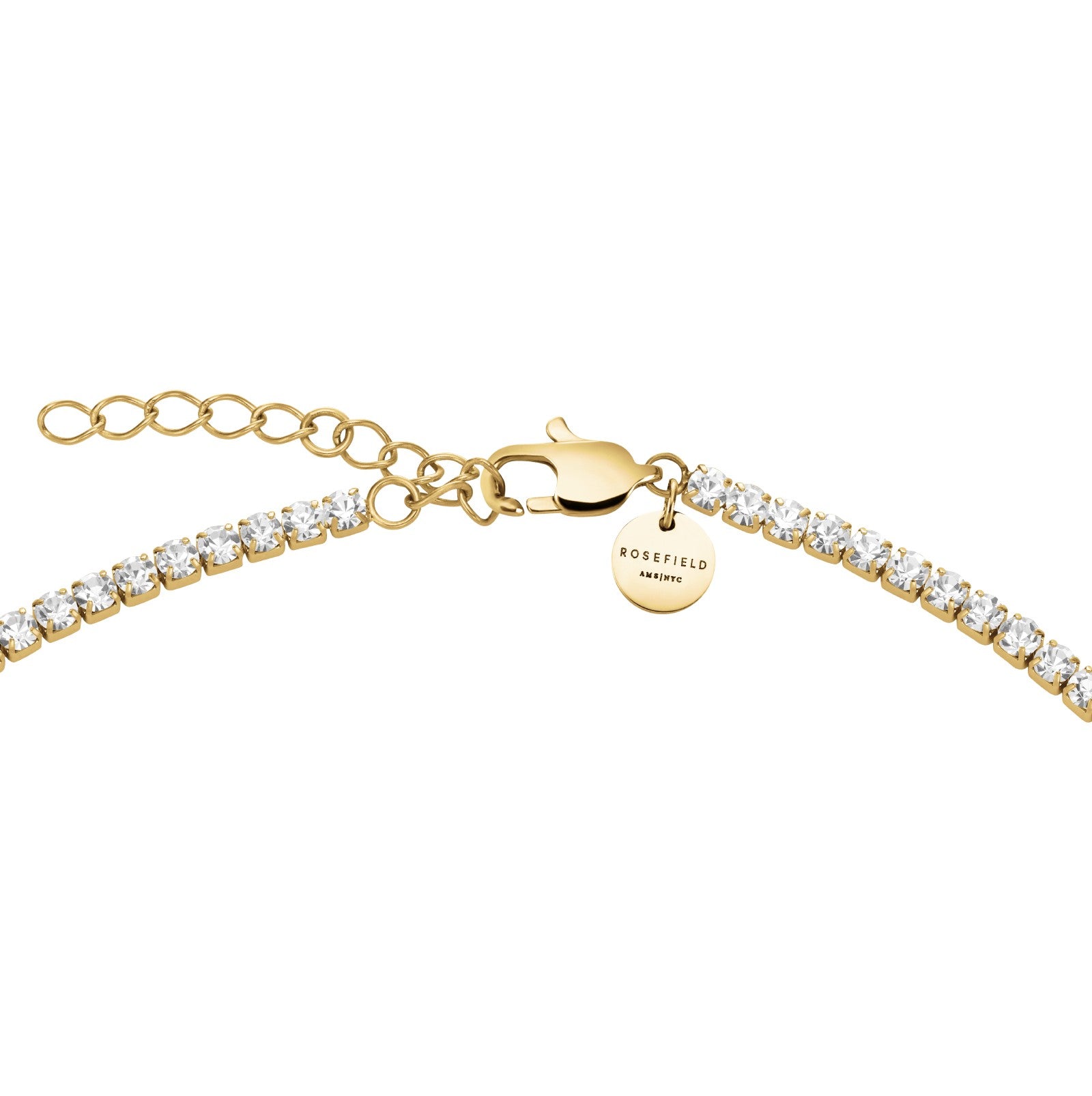 Rosefield Ketting Tennis JNTWG-J1036 Goudkleurig