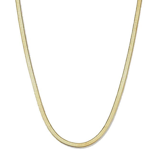 Rosefield Ketting Snake JTNFS3G-J379 Goudkleurig