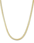 Rosefield Ketting Snake Goudkleurig Verguld 14K Goud Stainless Steel Dames - JTNFS3G-J379