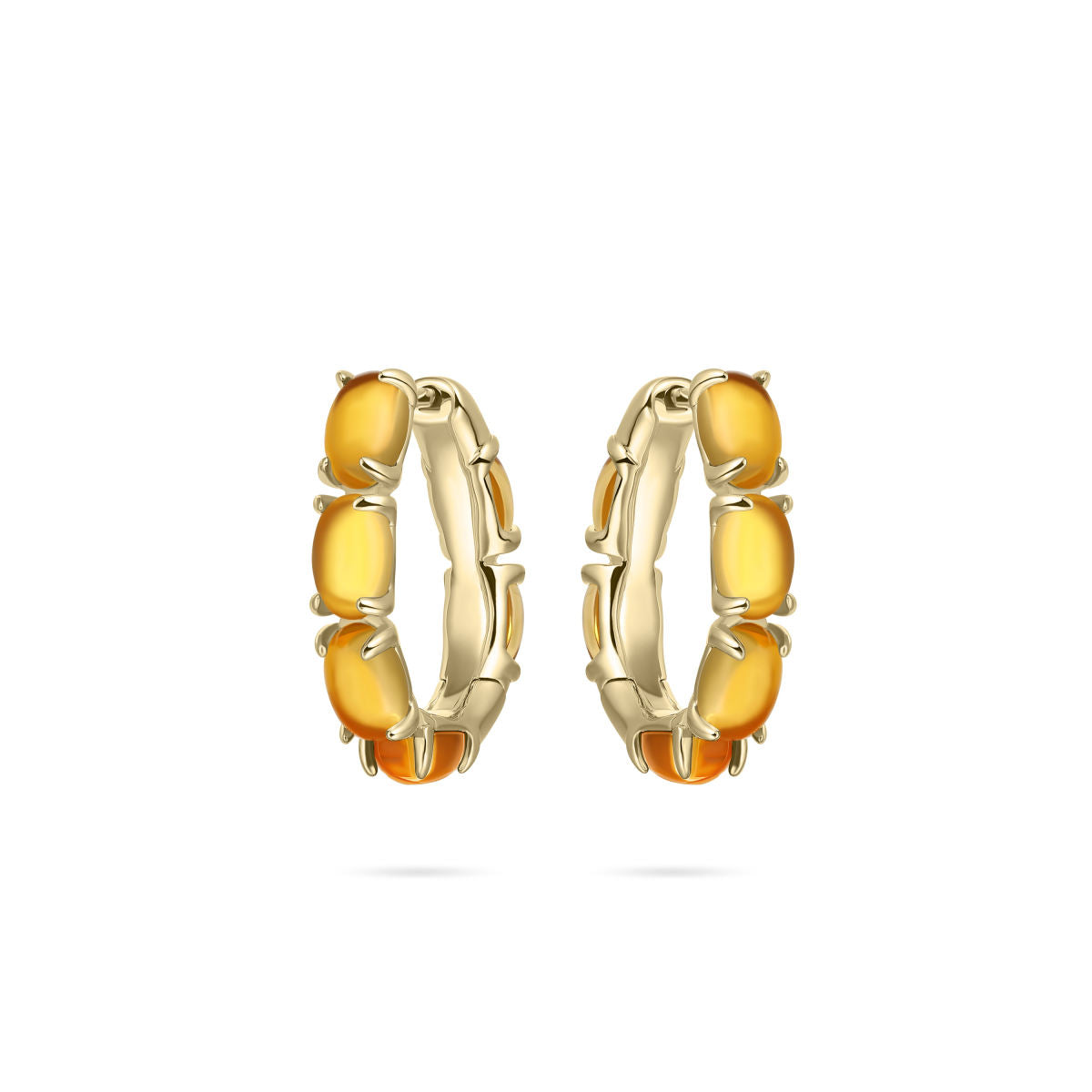 Gisser Oorringen Zilver Geel Verguld – KC1052YY