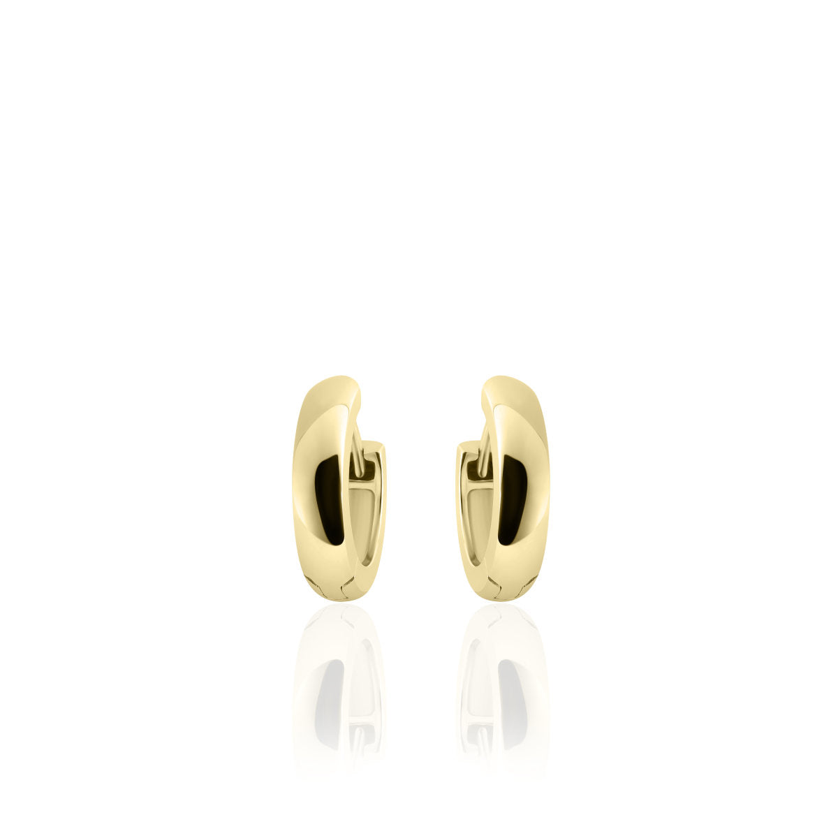 Gisser Oorringen Zilver Geel Verguld – KCA3/13.5Y