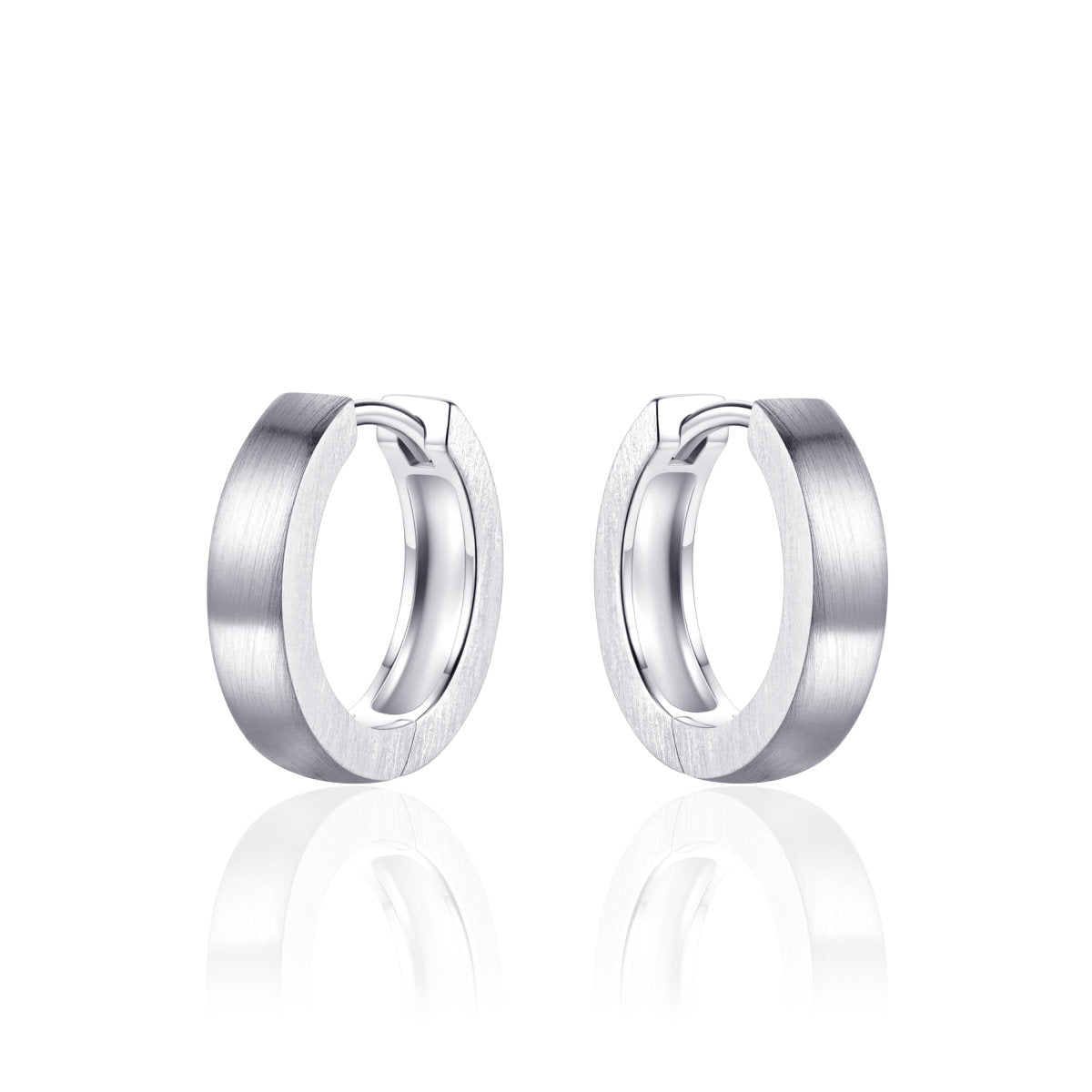 Gisser Oorbellen Zilver Gerhodineerd – KCG4/18M