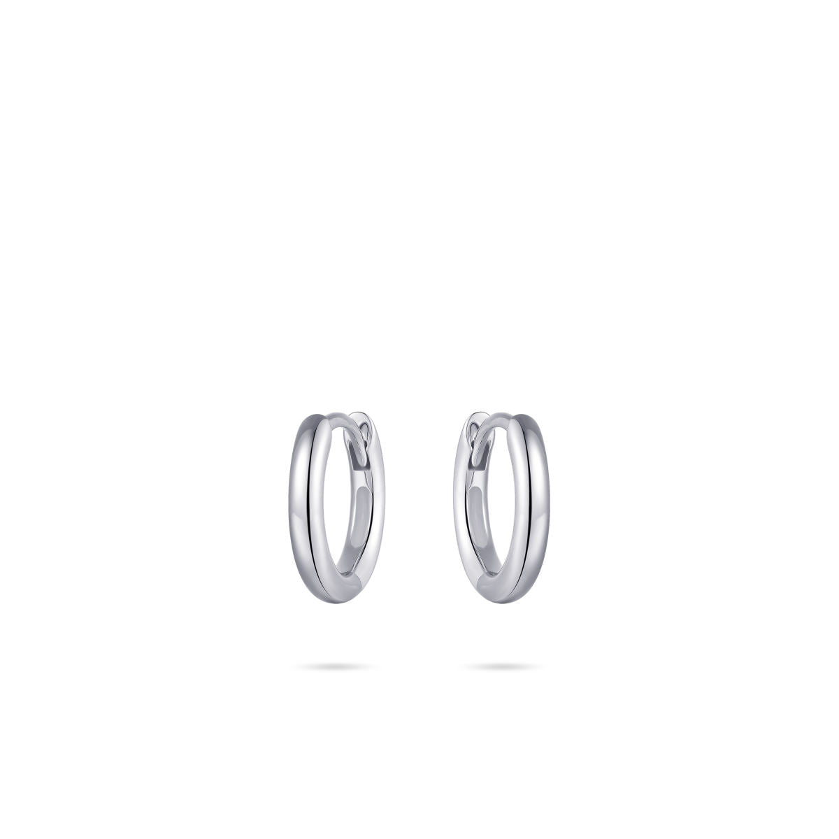 Gisser Oorringen Zilver Gerhodineerd – KCL2/12