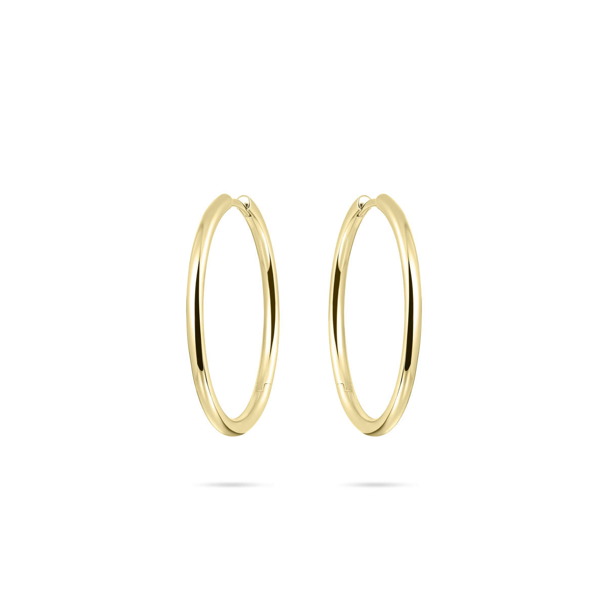 Gisser Oorringen Zilver Geel Verguld – KCL2/30Y