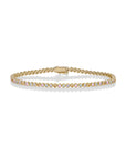 Sparkling Jewels armband Tennis Round Multi CZ gold plated - Silver - LK-TBG-02-MULTI - PansiteNederland.nl