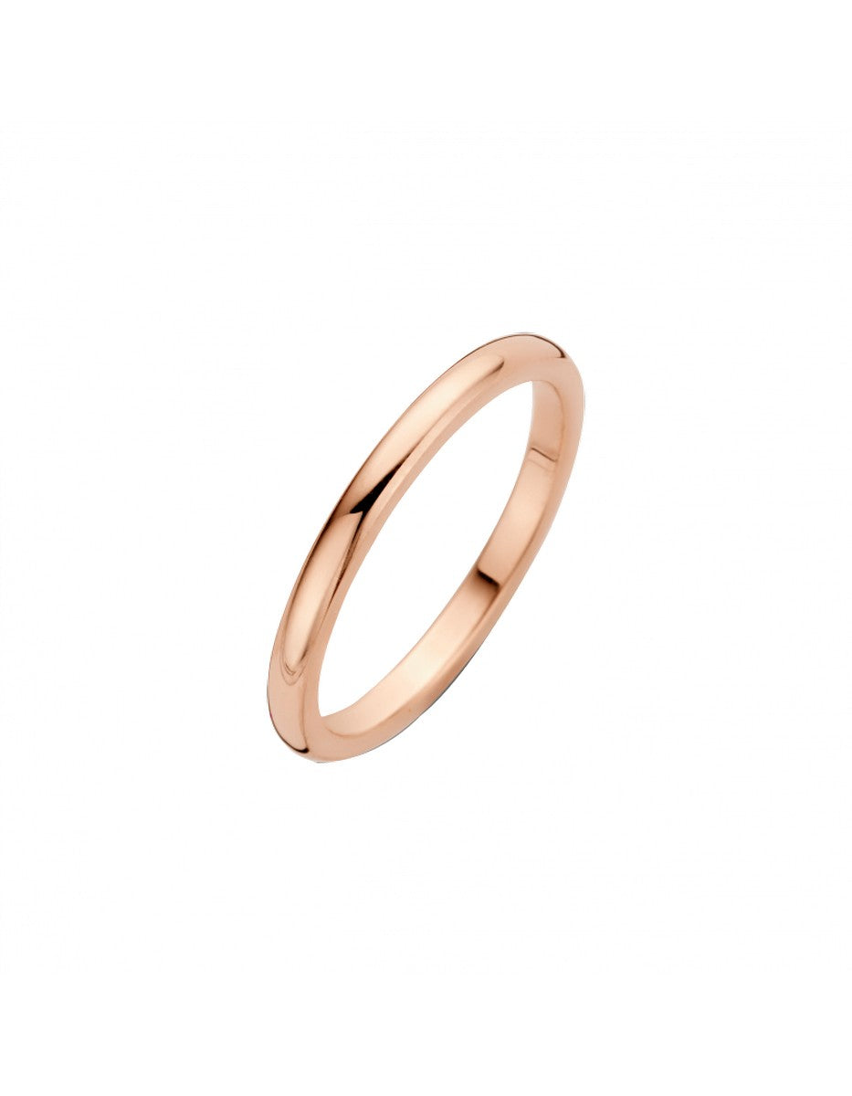 Briljant 14K Roségoud Sider Diamant Ring