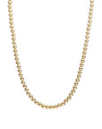Sparkling Jewels Ketting 6mm Gold 42+2cm NLK-G-6MM-042