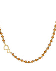 Sparkling Jewels - Ketting: Gold - Citrine Quartz NLK03G-G38, exclusief en kwalitatief hoogwaardig. Ontdek nu!