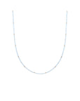 Sparkling Jewels ketting | 2mm Opalite Gold - 42cm +2cm NLK04G-G14 - PansiteNederland.nl