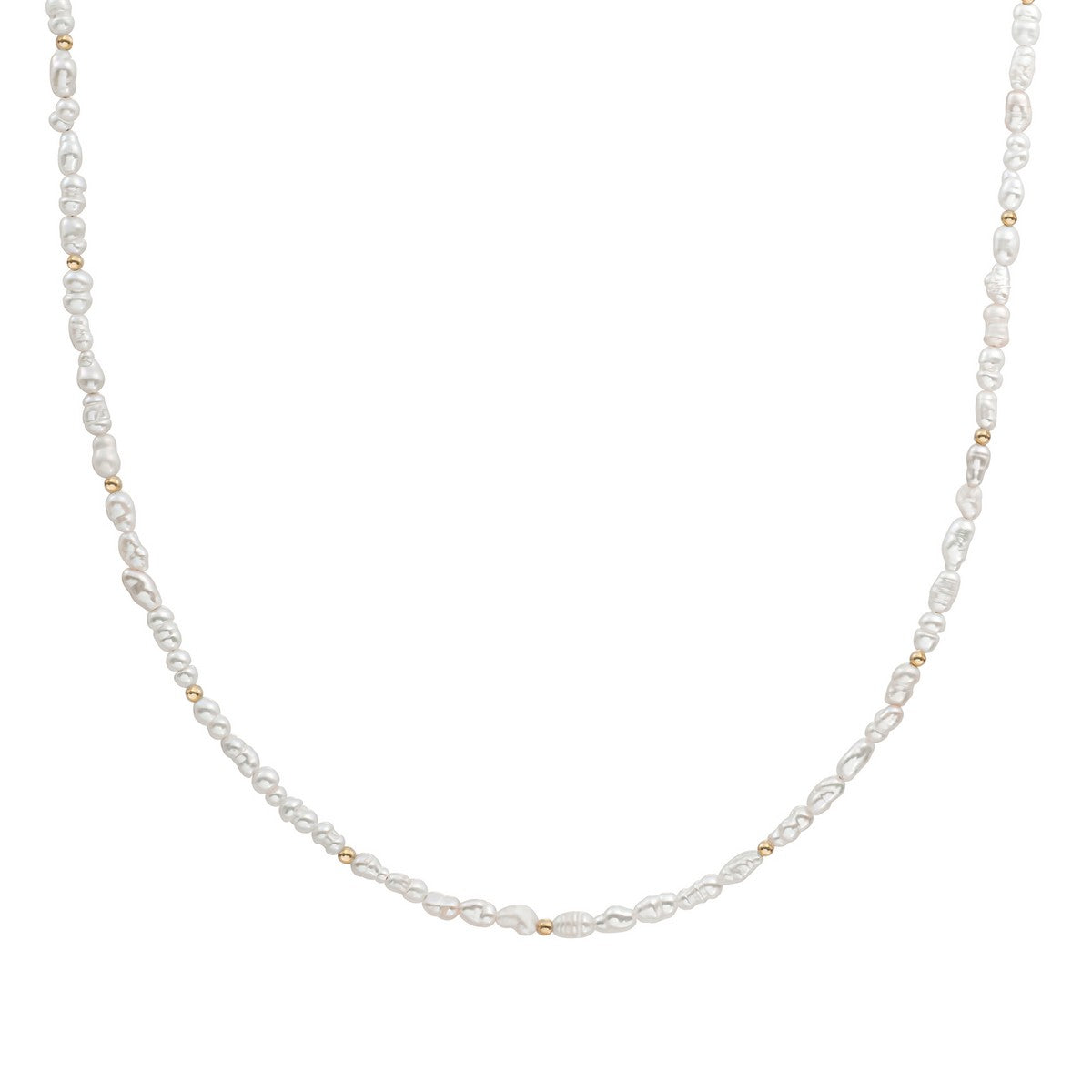 Sparkling Jewels Ketting Parel NLK04G-P01 Goudkleurig